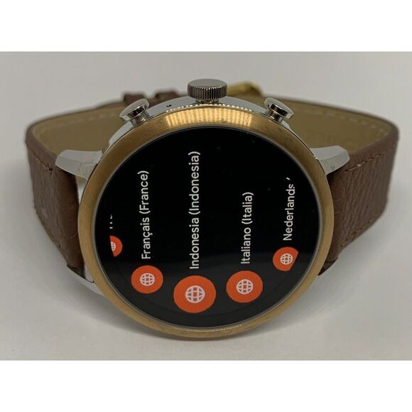 Fossil Gen 4 Authentic Digital Dial Smart Watch Custom Band FTW6016 ZA762 - Picture 7 of 12